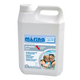 Marina Équilibre De L'eau - PH Moins Liquide 5L 1 Marina Équilibre De L'eau - PH Moins Liquide 5L
