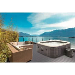 Spa Gonflable Intex Pure Spa Ardoise 6 Places 17 Spa Gonflable Intex Pure Spa Ardoise 6 Places -Fournitures De Piscine 28452ex ambiance