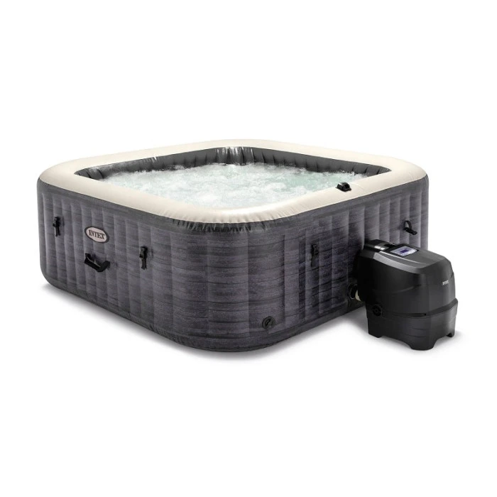 Spa Gonflable Intex Pure Spa Ardoise 6 Places 1 Spa Gonflable Intex Pure Spa Ardoise 6 Places