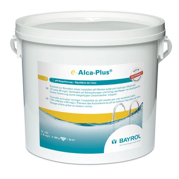Bayrol Alca-Plus - Granulés Stabilisateur De PH Et Correcteur De TAC 5 Kg 1 Bayrol Alca-Plus - Granulés Stabilisateur De PH Et Correcteur De TAC 5 Kg
