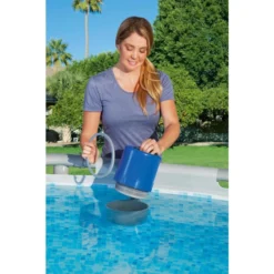 Skimmer De Surface Bestway Flowclear Pour Piscine Autoportée Ou Tubulaire -Fournitures De Piscine 58233 raviday skimmer surface flowclear bestway 2
