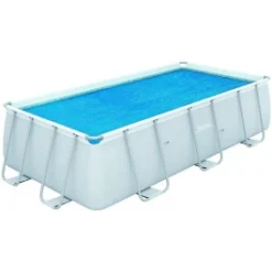Bâche à Bulles Bestway Rectangulaire 2,60 X 1,80 M Pour Piscine De 2,82 X 1,96 X 0,84 M