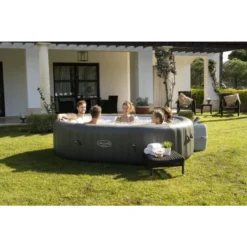 Spa Gonflable Bestway Lay-Z Spa MAURITIUS AirJet 7 Places 12 Spa Gonflable Bestway Lay-Z Spa MAURITIUS AirJet 7 Places -Fournitures De Piscine 60067 spa gonflable bestway lay z spa mauritius ambiance groupe