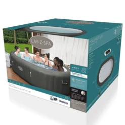 Spa Gonflable Bestway Lay-Z Spa MAURITIUS AirJet 7 Places 13 Spa Gonflable Bestway Lay-Z Spa MAURITIUS AirJet 7 Places -Fournitures De Piscine 60067 spa gonflable bestway lay z spa mauritius packaging