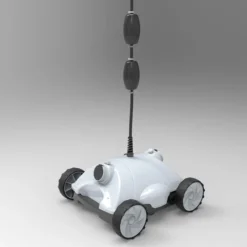 Robot Nettoyeur Fond De Piscine Ubbink Robotclean 1 Noir Et Blanc -Fournitures De Piscine 7505501 robot nettoyeur fond piscine ubbink robotclean 1 noir blanc fond