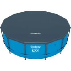 Bâche De Protection Bestway Ronde 3,70 M Pour Piscine De 3,60 Ou 3,66 M