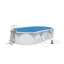 Bâche à Bulles Bestway Ovale 6 X 3,50 M Pour Piscine De 6,10 X 3,60 X 1,20 M