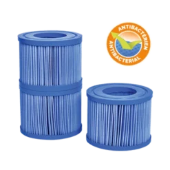 Lot De 3 Cartouches Antibactériennes De Spa Gonflable Netspa