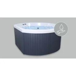 Spa Acrylique NetSpa Halfmoon 4 Personnes 10 Spa Acrylique NetSpa Halfmoon 4 Personnes -Fournitures De Piscine halfmoon point 03