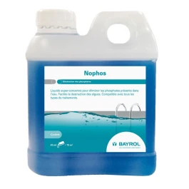 Bayrol Nophos - Anti-phosphates Liquide Super-concentré 1L 1 Bayrol Nophos - Anti-phosphates Liquide Super-concentré 1L