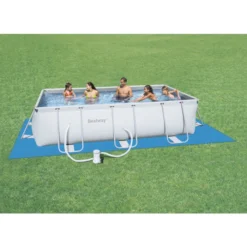 Lot De 9 Tapis De Sol Pour Piscine Ou Spa Bestway 50 X 50 Cm -Fournitures De Piscine lot de 8 tapis de protection bestway 58220 8 1