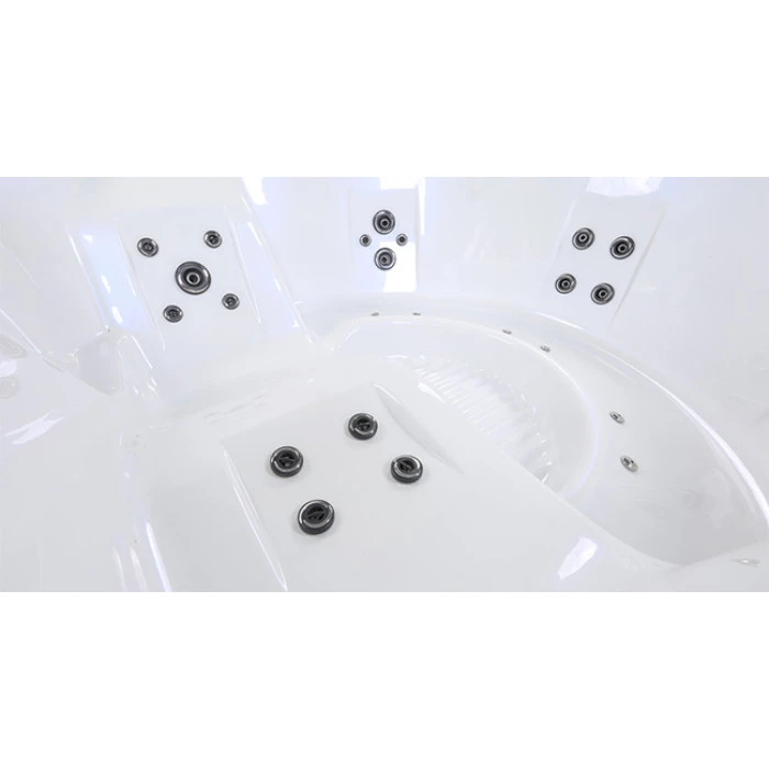 Spa Acrylique NetSpa Halfmoon 4 Personnes 2 Spa Acrylique NetSpa Halfmoon 4 Personnes – Image 2