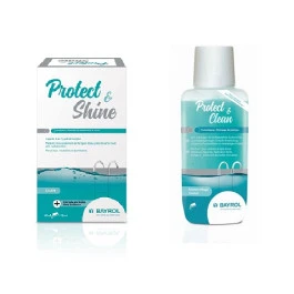 Kit D'entretien Bayrol - Nettoyant Ligne D'eau Protect & Clean + Clarifiant Protect & Shine 1 Kit D'entretien Bayrol - Nettoyant Ligne D'eau Protect & Clean + Clarifiant Protect & Shine