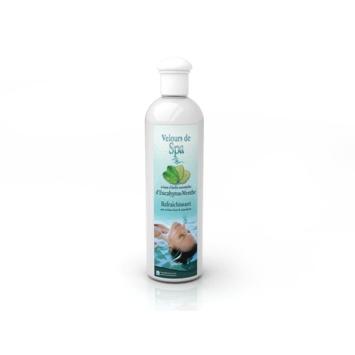 Parfum De Spa à Base D'huiles Essentielles D'Eucalyptus Et Menthe 250 Ml 2 Parfum De Spa à Base D'huiles Essentielles D'Eucalyptus Et Menthe 250 Ml – Image 2