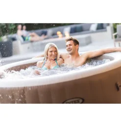 Spa Gonflable Intex PureSpa Sahara Energie + 4 Places Avec Couverture Thermique -Fournitures De Piscine spa gonflable intex purespa sahara 4 places ambiance 2 1
